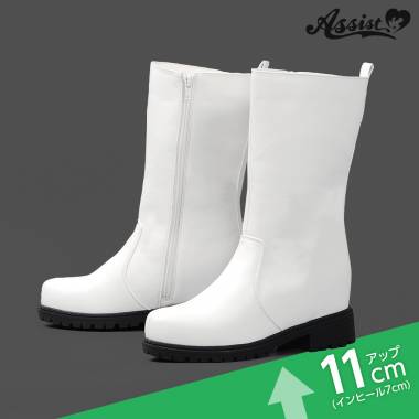 シークレットプレーンショートブーツ　タンク底ver.