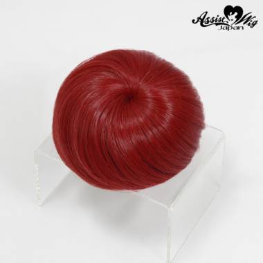 お団子パーツ　レッドオレンジ　NOR-33