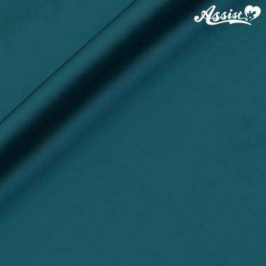 アシストサテン生地　125cm巾&times;50cm　グリーン系　No.69