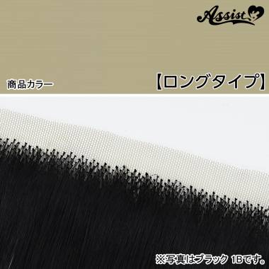 生え際パーツ　ロングタイプ　パウダーゴールド　NPG-123