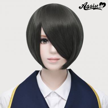 ショートボブ改　チャコールグレー　NCGRY-161