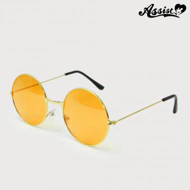 カラーサングラス　オレンジ