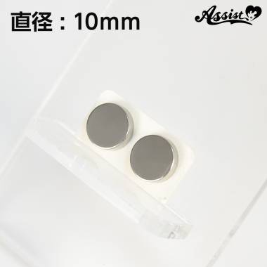 マグネットピアス　シルバー