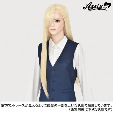 フロントレースロング　ナチュラルブロンド　NNBL-166