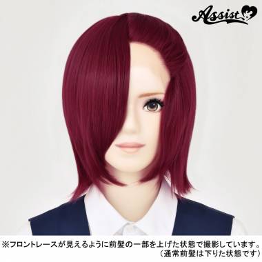 フロントレースショート　レッドプラム　NRP-102