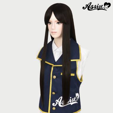 ロング　つむじ*型　ビターブラウン　4