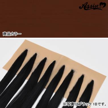 【在庫限り】生え際パーツ　ピンポイントタイプ　マロンブラウン　NMRB-97