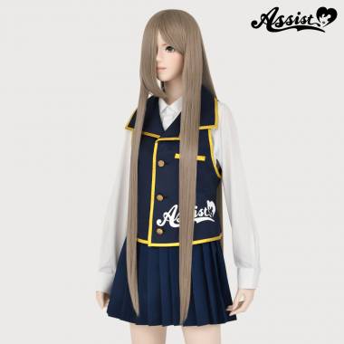 フロントボリュームロング　マオブラウン　NMBR-153