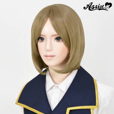 ふんわりボブ　ミルクティーゴールド　22