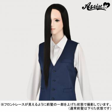 フロントレースロングDX　ブラックブラウン　3