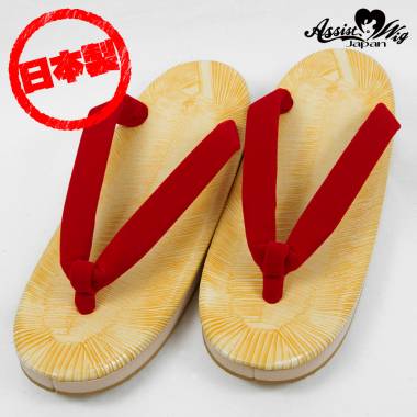 草履　L(25.0cm)　鼻緒赤