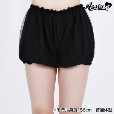 ペチコート　ブラック