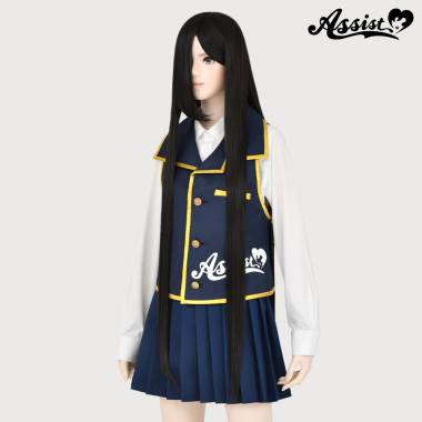 フロントボリュームロング　ブラックブラウン　3