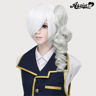 40cmカールバンス　ホワイトシルバー　60