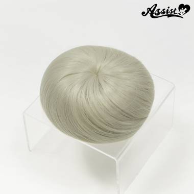 お団子パーツ　アッシュグレー　NAG-150