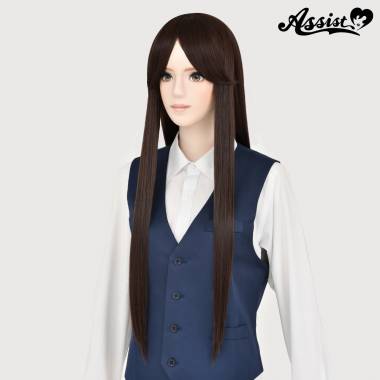 ロング　つむじ*型　ファニーブラウン　NFBR-174