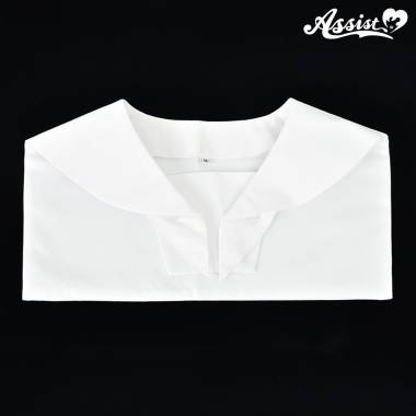 カスタムセーラー服　付け襟　ホワイト
