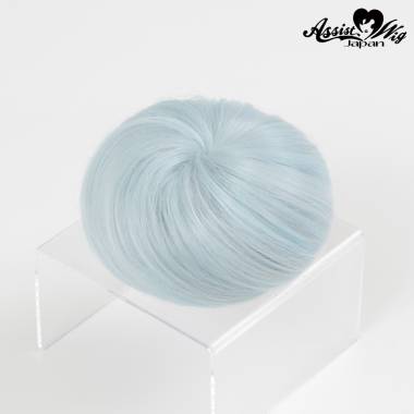 お団子パーツ　アクアマリン　NUUA-1