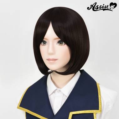 ふんわりボブ　ビターブラウン　4