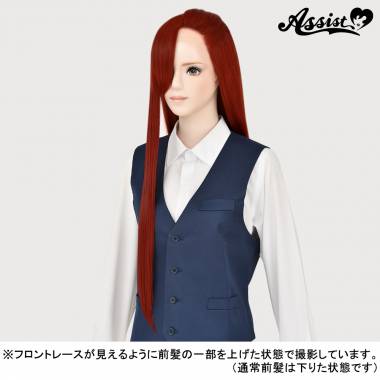 フロントレースロング　レッドオレンジ　NOR-33