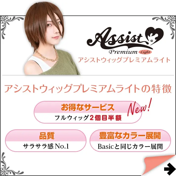 アシストウィッグプレミアムライト